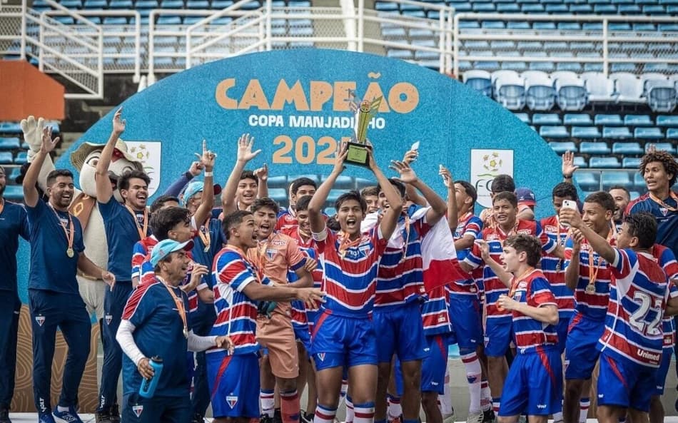 Fortaleza venceu 35 títulos na base em 2025 (Foto: Gabriel Borges/Fortaleza EC)