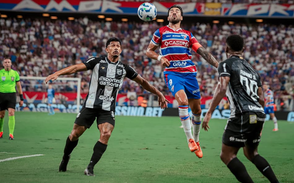 Partida entre Fortaleza e Ceará, pelo Brasileirão (Foto: Mateus Lotif/Fortaleza EC)