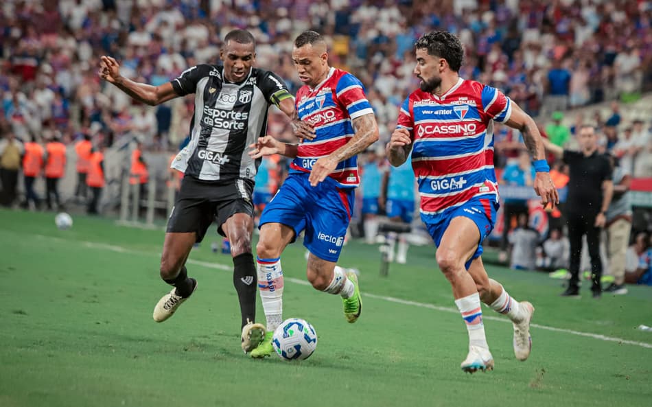Partida entre Fortaleza e Ceará, pelo Brasileirão (Foto: Mateus Lotif/Fortaleza EC)