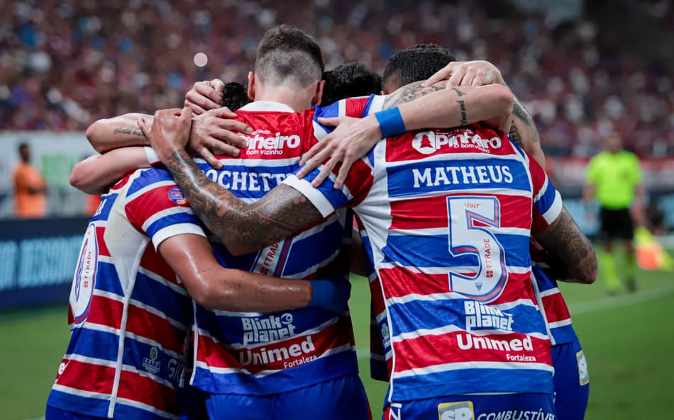 Partida entre Fortaleza e Corinthians, pelo Brasileirão (Foto: Mateus Lotif/Fortaleza EC)