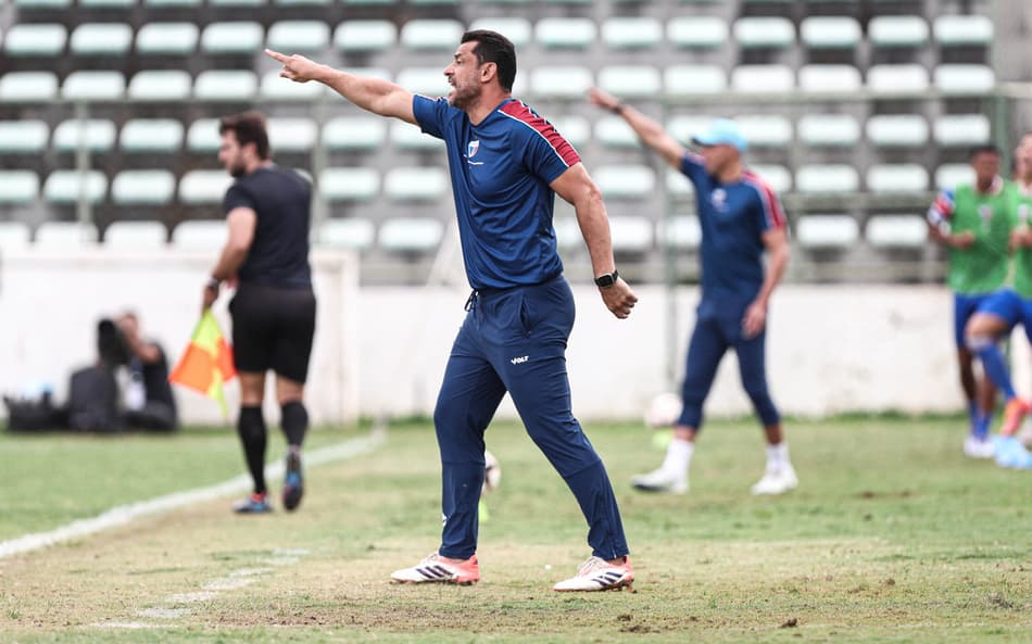 Fred, técnico do sub-17 do Fortaleza (Foto: Samuel Reis/Fortaleza EC)