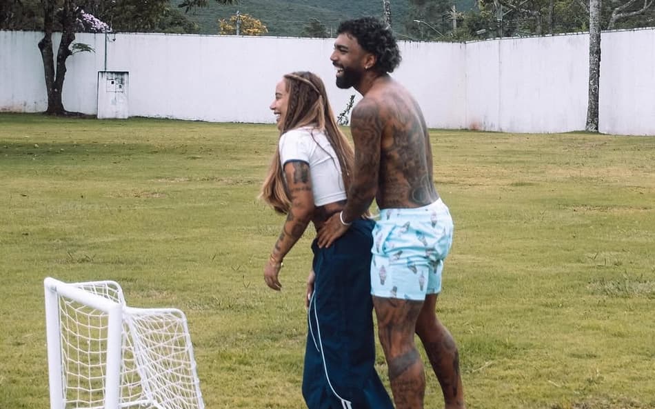 Gabigol e Rafaella