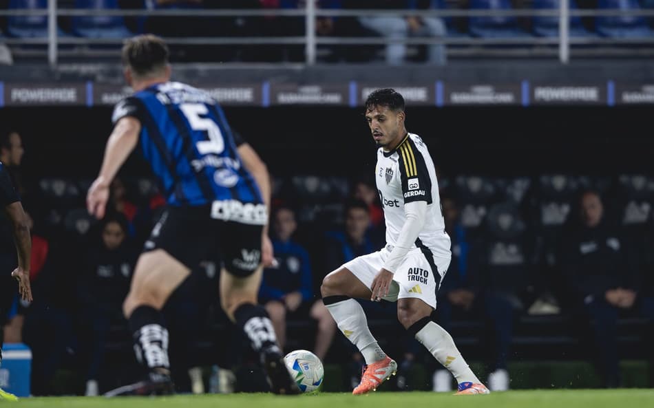 Gabriel Menino em Atlético x Independiente del Valle (Foto: Pedro Souza / Atlético)