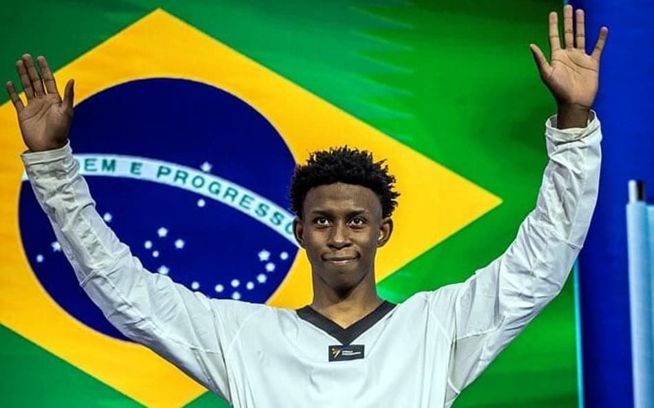 Henrique Marques é campeão mundial de taekwondo 2025 (Foto: World Taekwondo)
