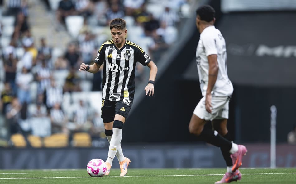 Ivan Roman em atlético x ceará (Foto: Pedro Souza / Atlético)