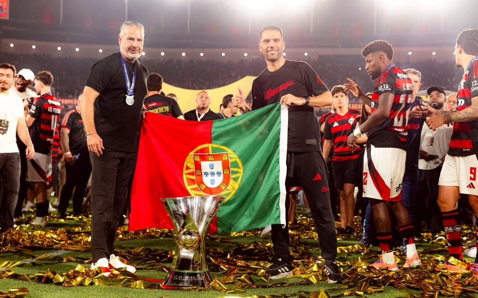 José Boto e Alfredo em Flamengo x Ceará Foto:Adriann Fontes/Flamengo