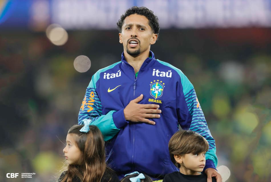 Marquinhos desfalca o Brasil contra a França (Foto: Rafael Ribeiro/CBF)