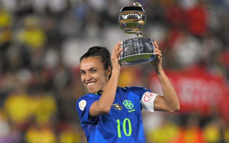 Marta concorre ao prêmio de melhor jogadora no Bola de Ouro
