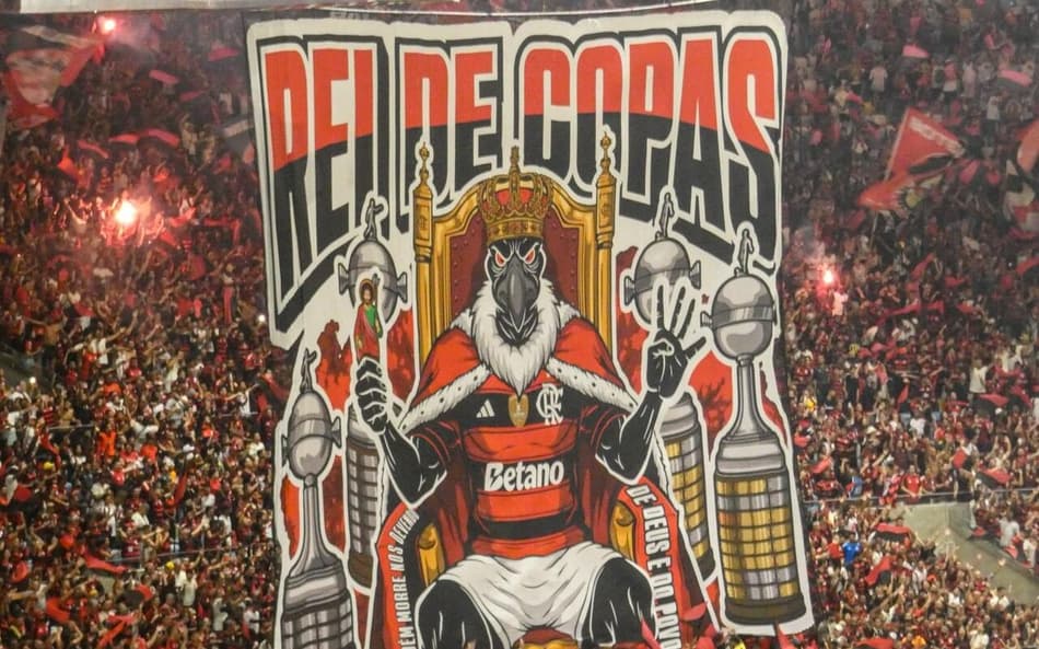 Torcida do Flamengo contra o Ceará (Foto: Lucas Bayer / Lance!)