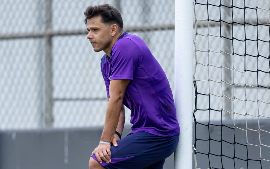 Romero treino Corinthians