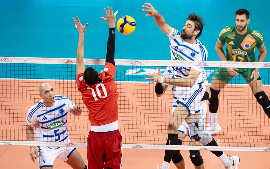 Sada Cruzeiro x Swehly Sports Club no Mundial de Clubes 2025 (Foto: Agência i7/Sada Cruzeiro)