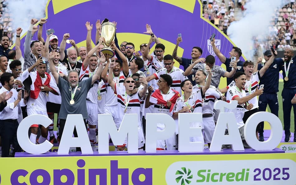 São Paulo é o atual campeão da Copinha