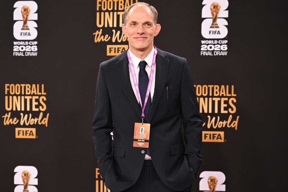 Tomas Tuchel no sorteio da Copa do Mundo