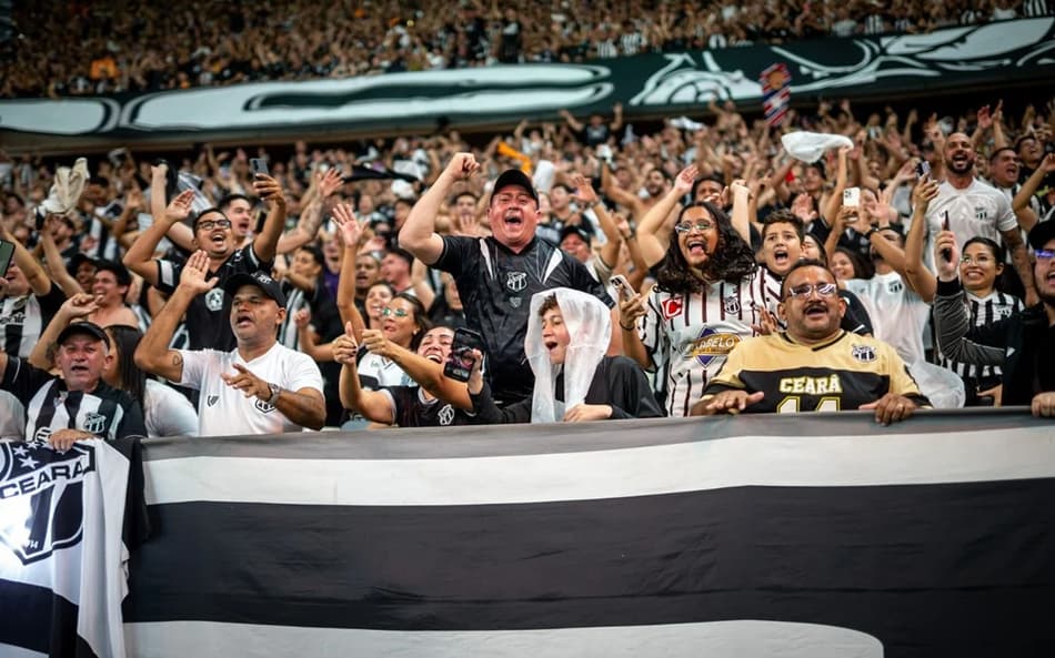 Torcida do Ceará (Foto: Gabriel Silva/Ceará SC)