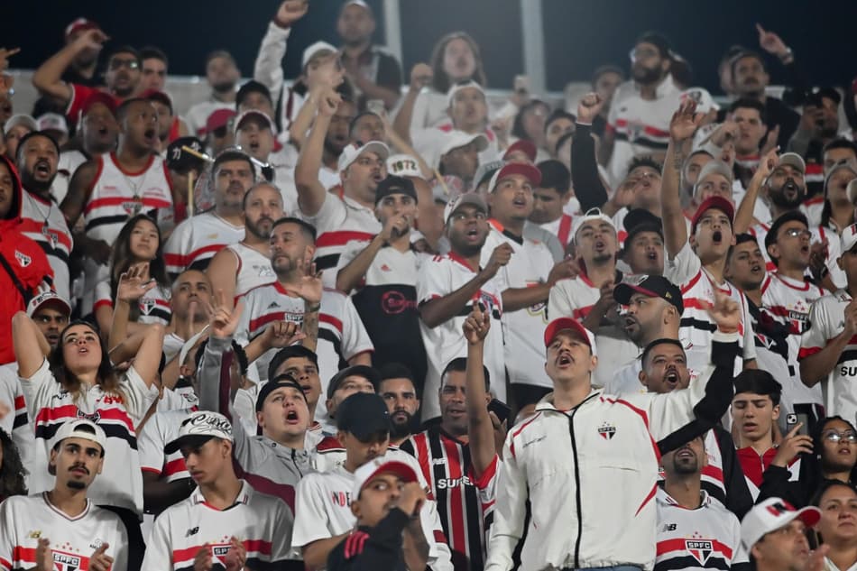 Torcida do São Paulo no Morumbi