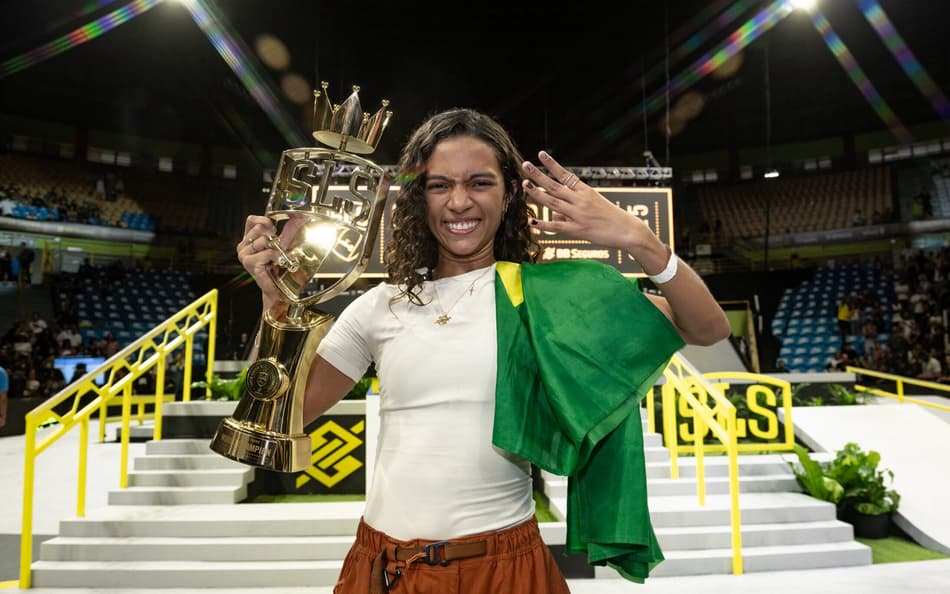 Rayssa Leal é tetracampeã do Super Crown (Foto: Pablo Vaz)