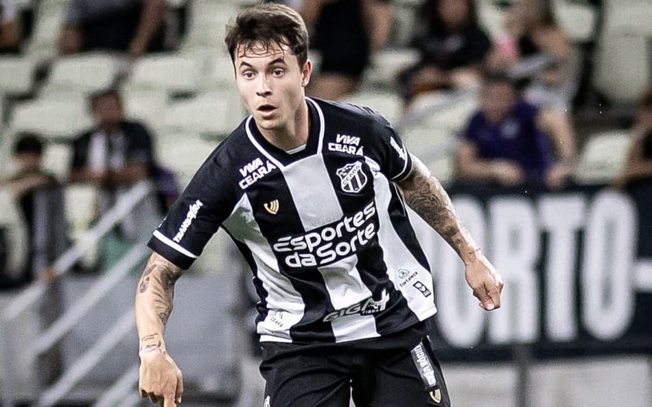 Vinícius Zanocelo, meio-campista do Ceará (Foto: divulgação/Ceará SC)