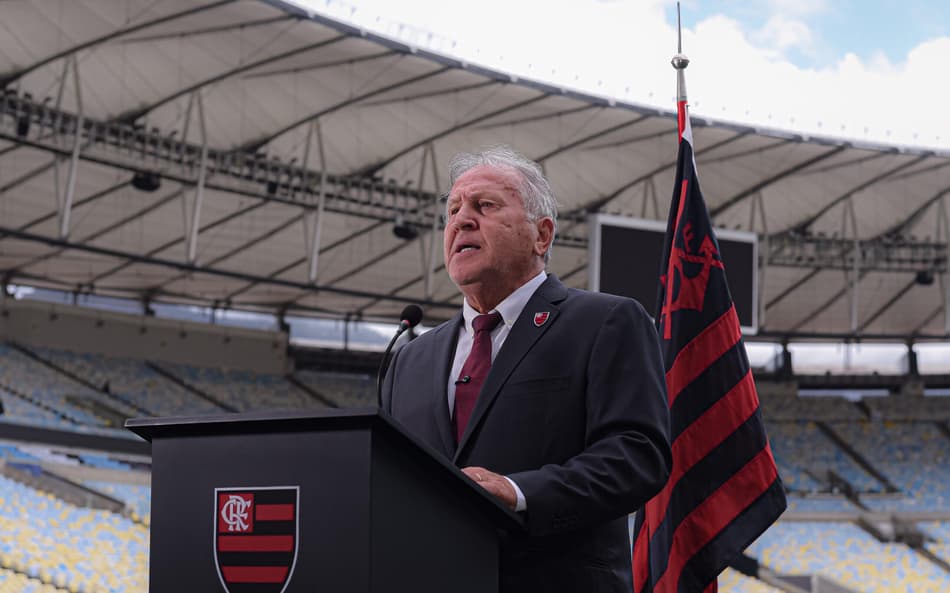 Zico Flamengo pronunciamento