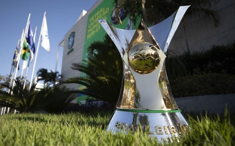 Troféu da Série A do Brasileirão (Foto: Lucas Figueiredo/ CBF)
