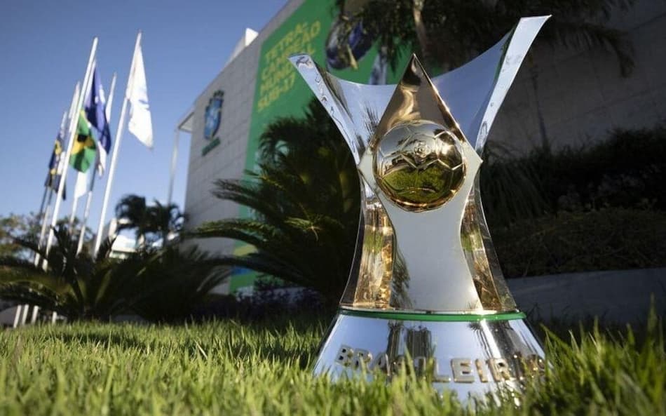 Troféu da Série A do Brasileirão (Foto: Lucas Figueiredo/ CBF)