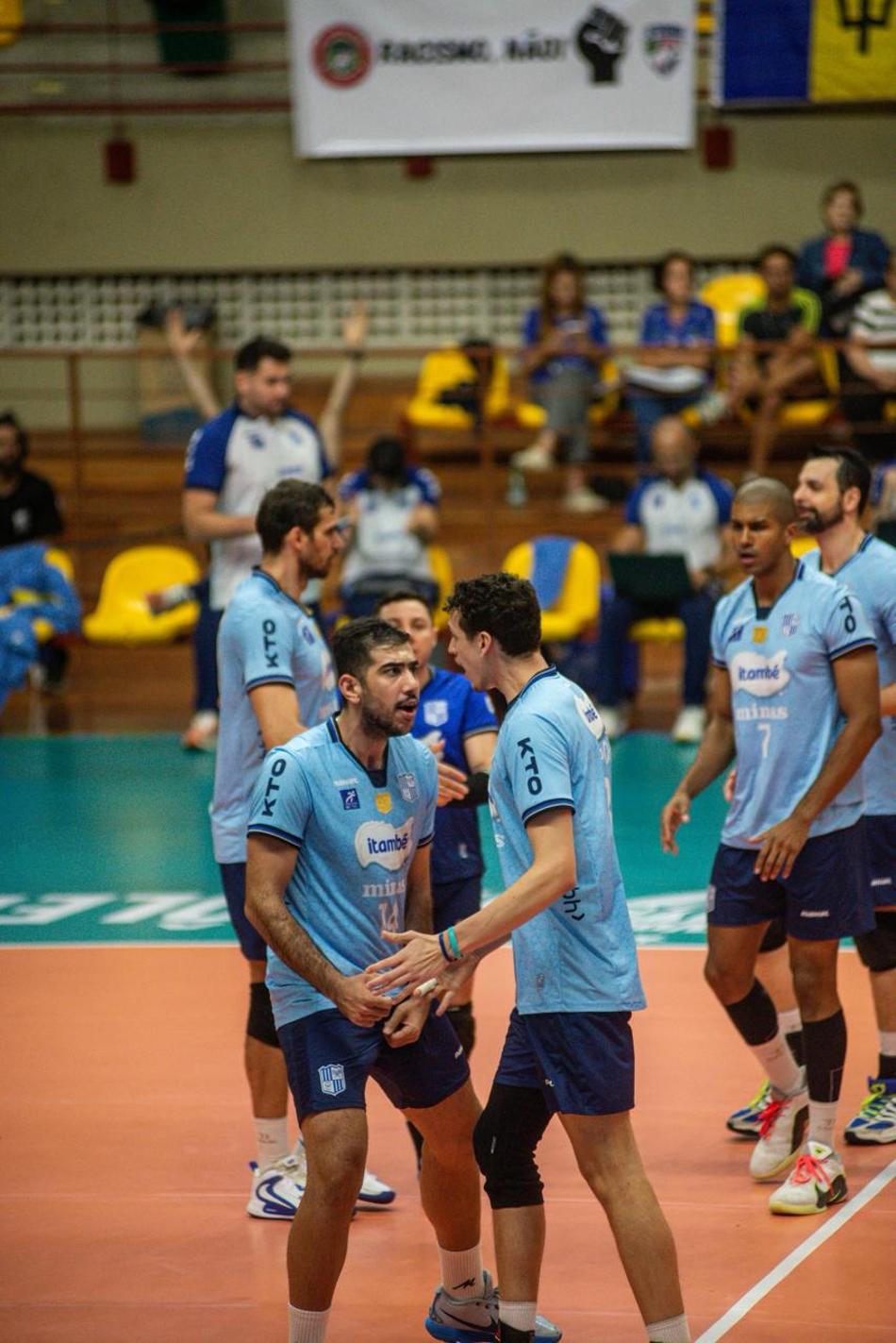 Minas vence Juiz de Fora (Foto: JF Vôlei / xfotofotografia)