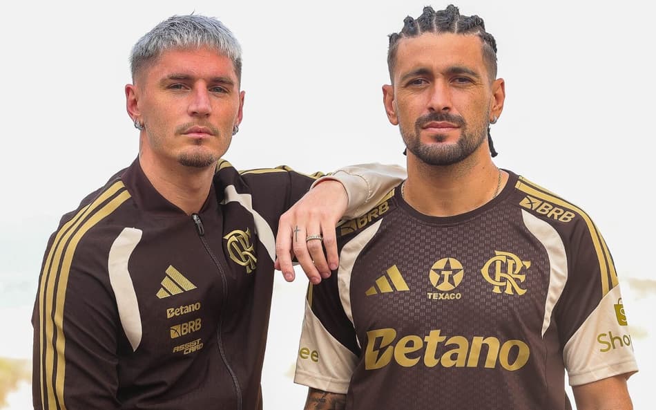 Novo uniforme de treino do Flamengo (Foto: Divulgação/Flamengo)