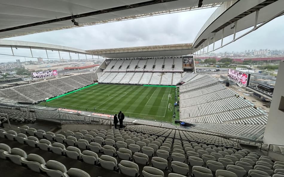Neo Quimica Arena, palco de Corinthians e Vasco pela final da Copa do Brasil (Foto: Guilherme Lesnok/ Lance!)