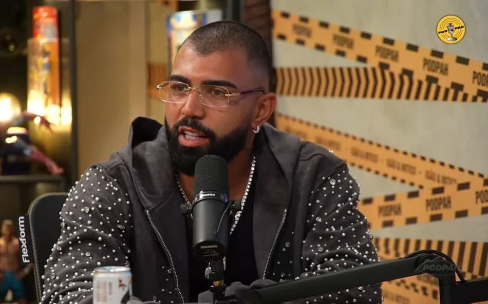 Gabigol (Foto: Reprodução Podpah)