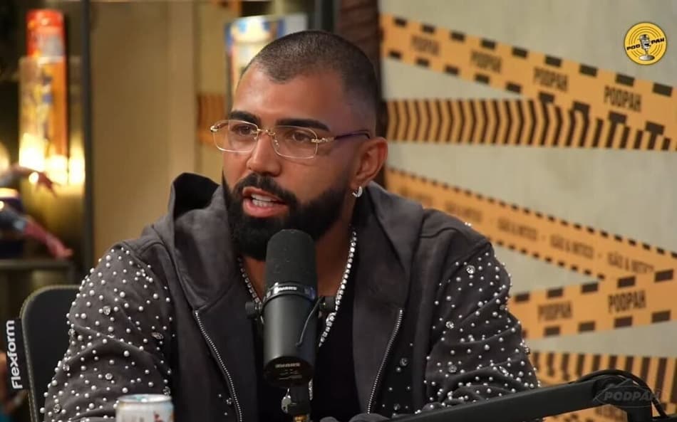 Gabigol (Foto: Reprodução Podpah)