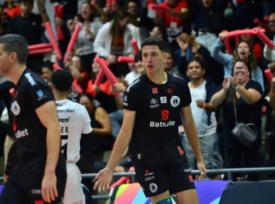 Pedro Henrique Souza no Vôlei Guarulhos (Foto: Reprodução/Instagram)