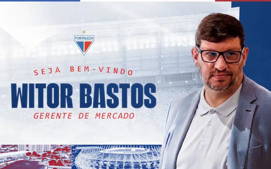 Witor Bastos é o novo gerente de mercado do Fortaleza (Foto: divulgação/Fortaleza EC)