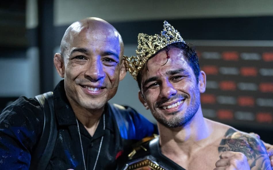 Aldo e Pantoja são amigos de longa data no UFC (Foto: Reprodução Twitter UFC)