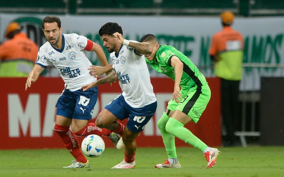 COPA LIBERTADORES 2025, BAHIA X ATLETICO NACIONAL (Foto: Foto: Jhony Pinho/AGIF/GazetaPress)
