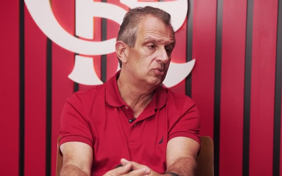 Luiz Eduardo Baptista (BAP) é o presidente do Flamengo (Foto: Reprodução/Flamengo TV)