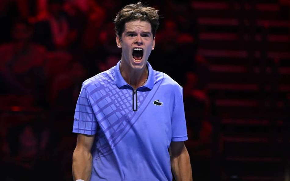 Belga Alexander Blockx garantiu vaga à semifinal do NextGen Finals (Foto: Corinne Dubreuil/ATP Tour)