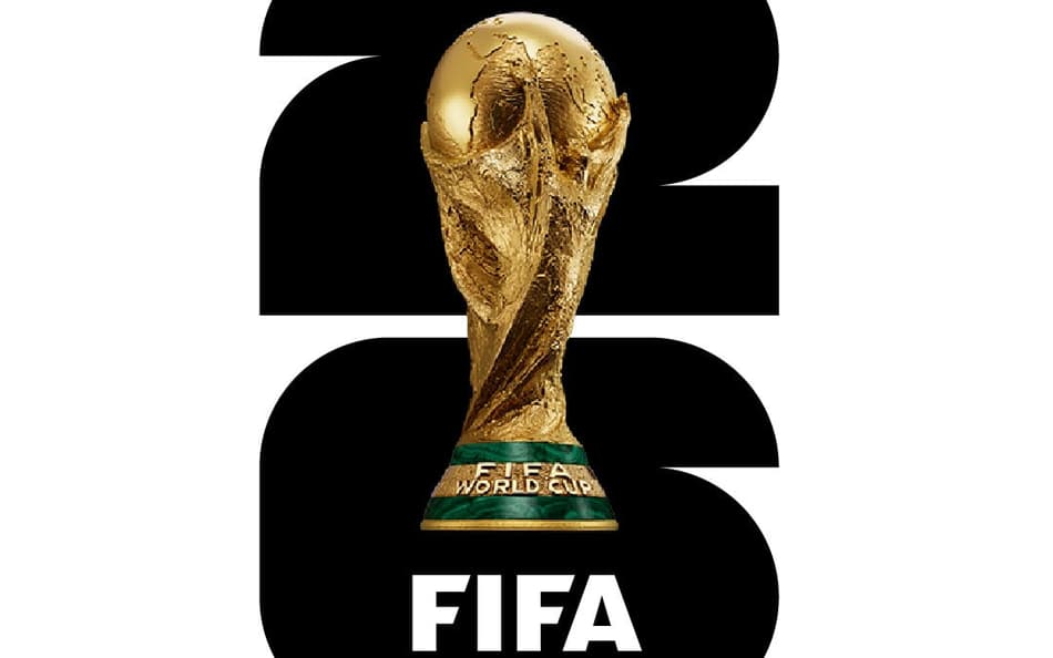 Logo oficial da Copa do Mundo de 2026