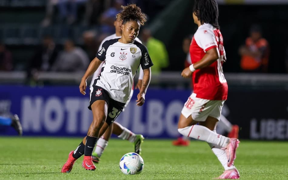 Day Rodríguez durante Corinthians x Santa Fe, pela Libertadores Feminina, (Foto: Staff Images Woman/Conmebol)