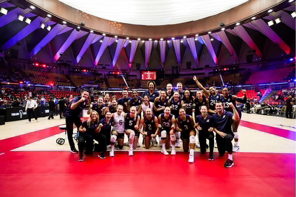 Seleção feminina de vôlei dos Estados Unidos no Mundial