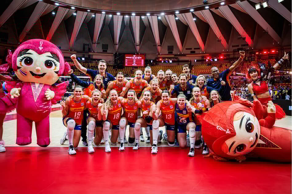 Seleção feminina de vôlei da Holanda no Mundial