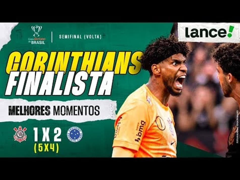 thumbnail CORINTHIANS 1 X 2 CRUZEIRO – MELHORES MOMENTOS – COPA DO BRASIL 2025 – SEMIFINAL – JOGO 2