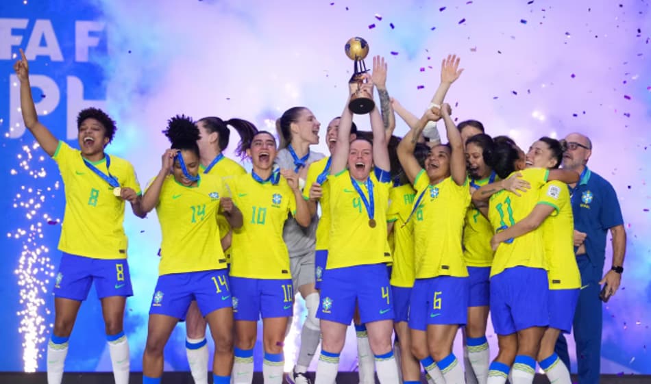 Seleção brasileira conquista a Copa do Mundo Feminina de Futsal (Divulgação)