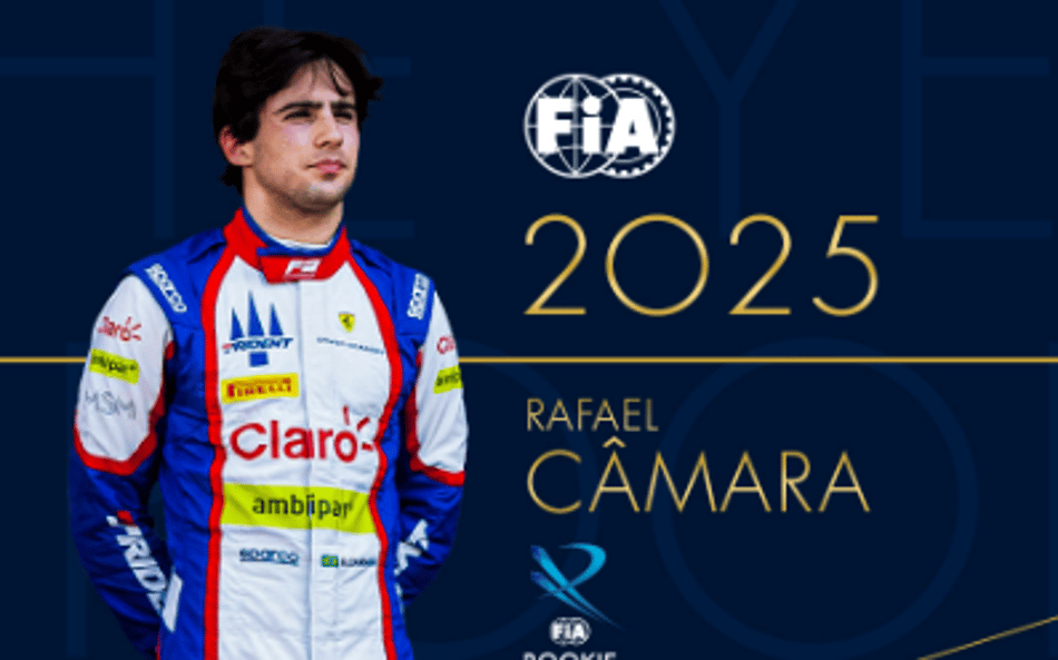 Vídeo: Brasileiro Rafael Câmara é eleito o novato do ano pela FIA