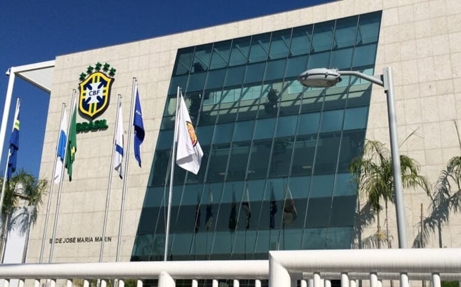 Fachada da sede da CBF