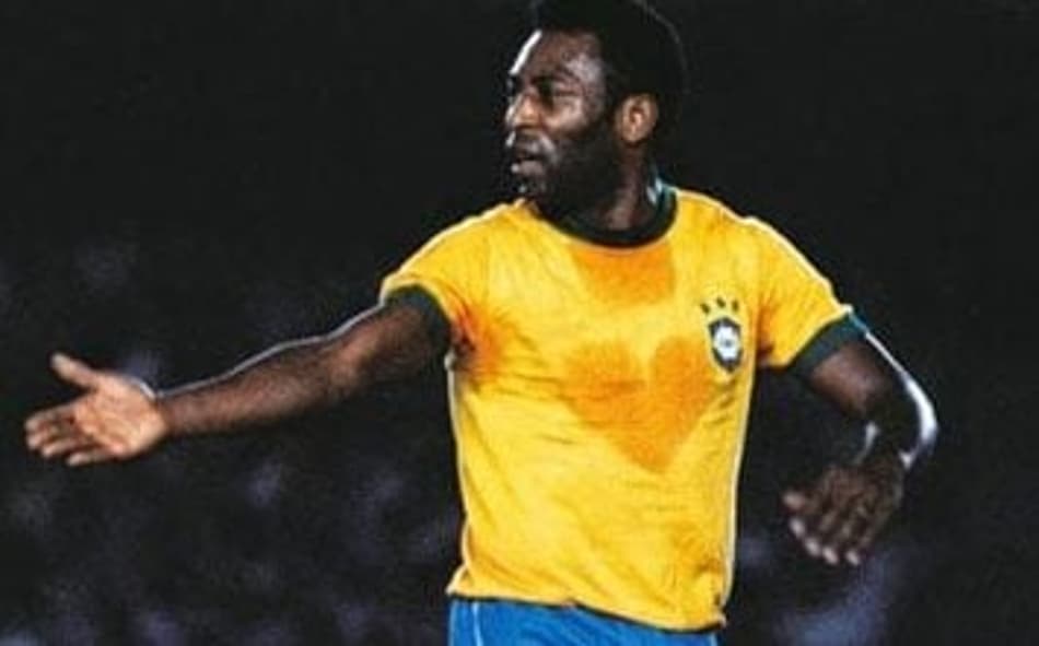 Pelé Seleção Selo 80 anos