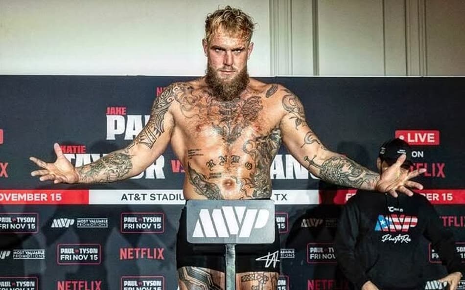 Jake Paul admite estar com medo de Joshua antes de histórica luta de boxe