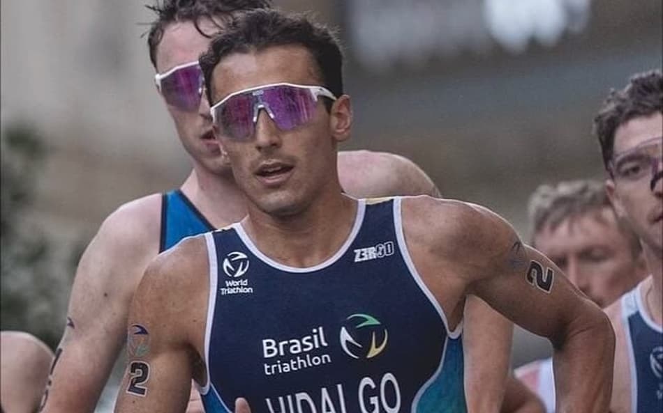 Miguel Hidalgo foi vice-campeão mundial de triatlo em 2025