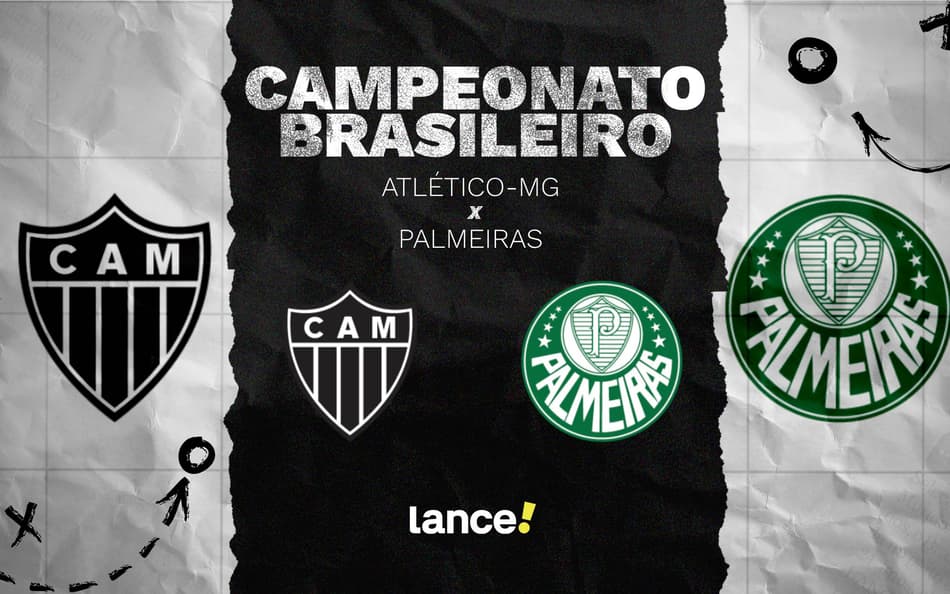 Atlético-MG x Palmeiras: onde assistir ao vivo, horário e escalações do jogo pelo Brasileirão