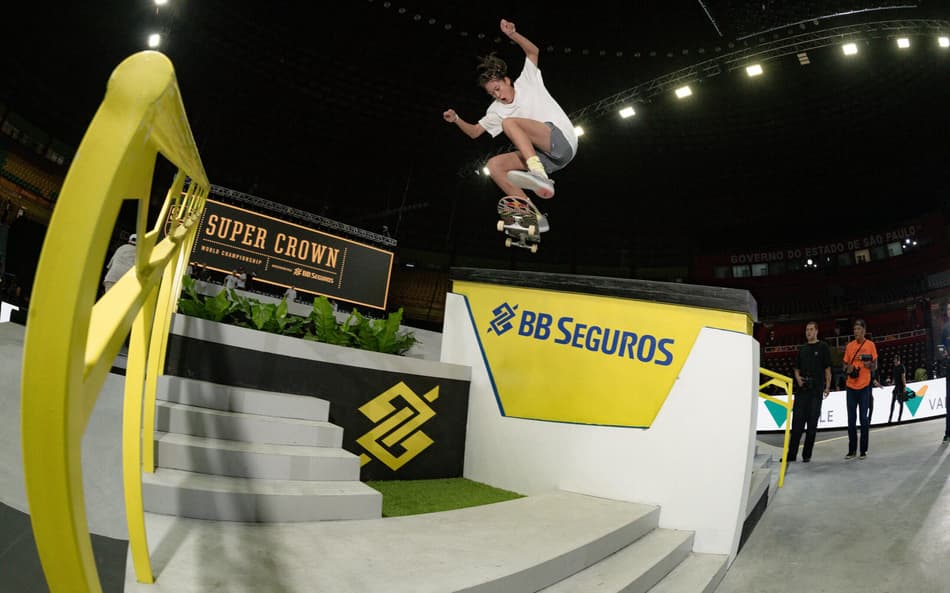 Super Crown: Nyjah Huston se rende a Ginwoo Onodera e Rayssa Leal