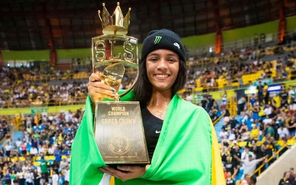 Rayssa Leal foi a primeira tricampeã do SLS