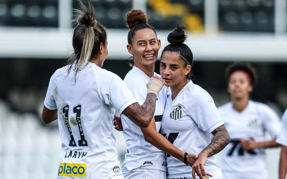 Santos disputa a Série A2 do Brasileirão feminino. (Foto: Reinaldo Campos/ Santos F.C.)